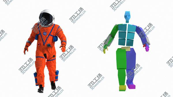 images/goods_img/20210312/3D NASA OCSS Astronaut Spacesuit Rigged/3.jpg